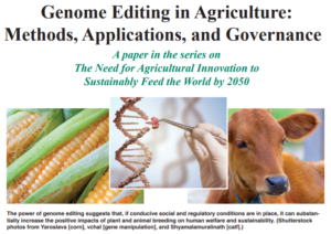 Cover photo for CAST Issue Paper: Genome Editing in Agriculture: Methods, Applications, and Governance